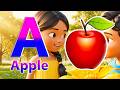 Phonics Song 2 with TWO Words in 3D - ABC Alphabet Songs A For Airplane &amp; Sounds For Kids NEW 1498