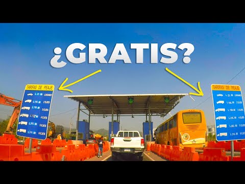 PASÉ SIN PAGAR EL PEAJE DE YOJOA EN HONDURAS