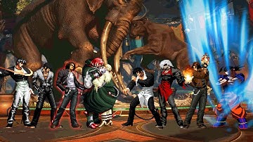 3rd Strike | The Watcher Team vs Arshad Usman Team | KOF MUGEN