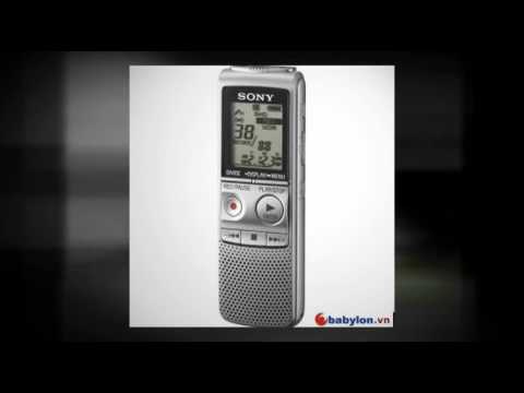 Enjoy high quality recording on Sony ICD-BX700 Digital Voice Recorder