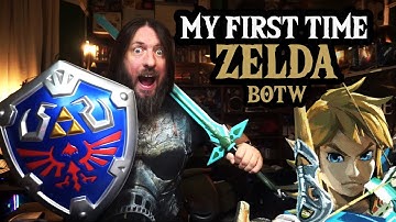 METALHEAD dad tries ZELDA for the FIRST TIME! - Part 1