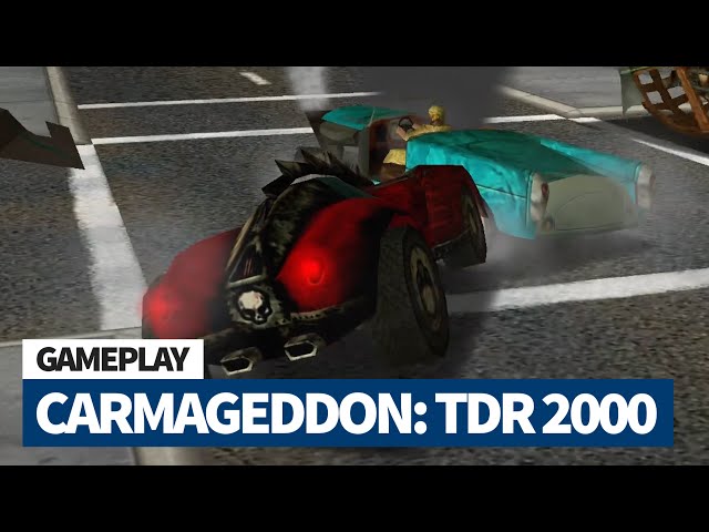 Retro Gameplay of the Day - Carmageddon TDR 2000 (2000) - The Boulevard