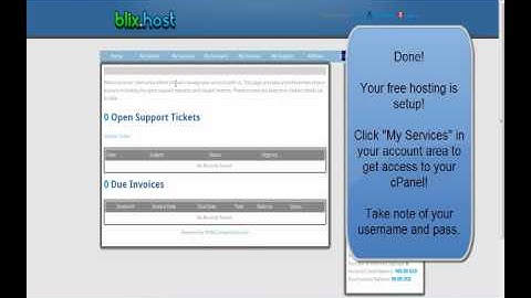 Free Unlimited cPanel Hosting - No ads  (BlixHost)