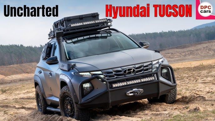 2016 Hyundai Tucson off-roader crawling to SEMA