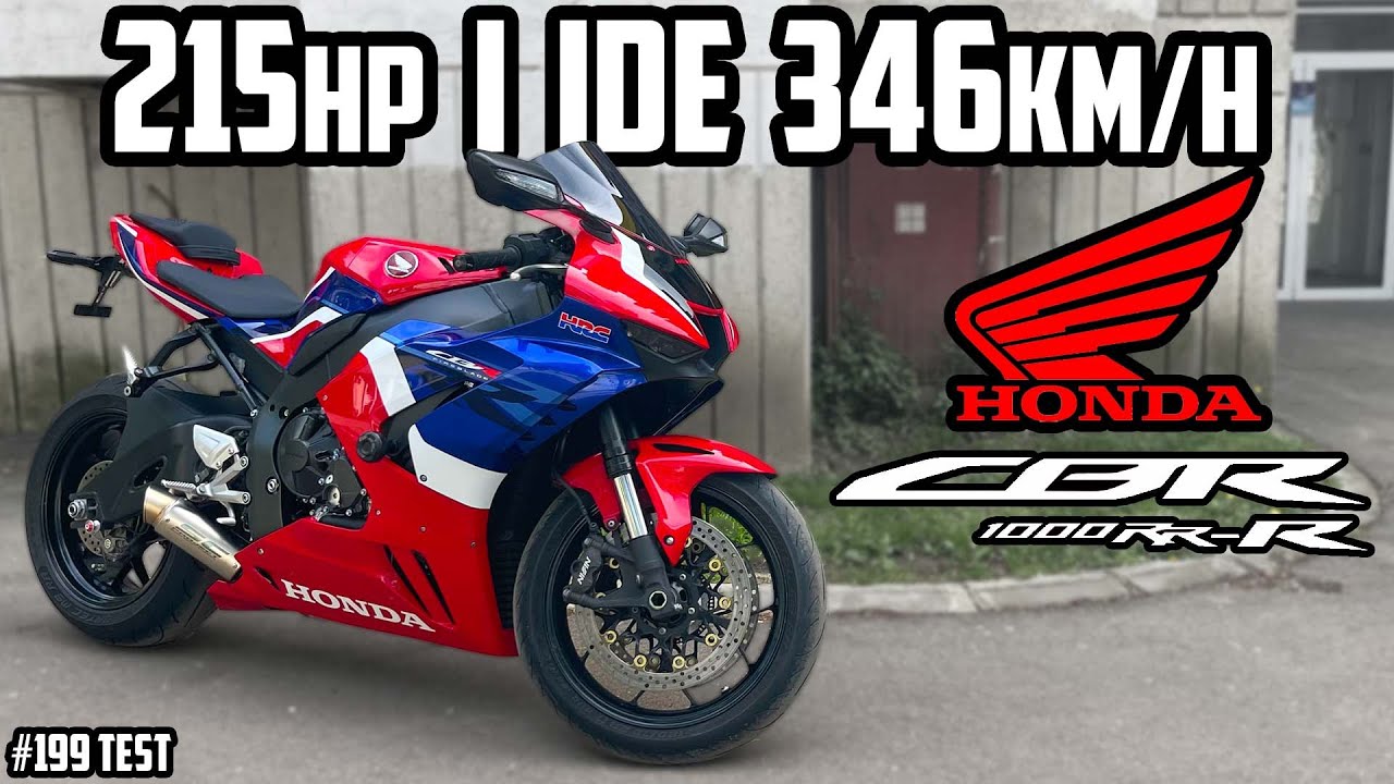 Honda CBR 1000RR-R Fireblade ST (2021) - Test -Ima 215hp i ide 346km/h ...