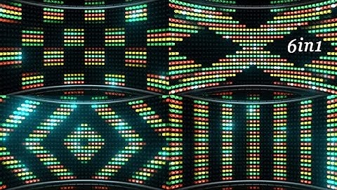 Led Color Stage - VJ Loops 6-Pack - After Effects Template