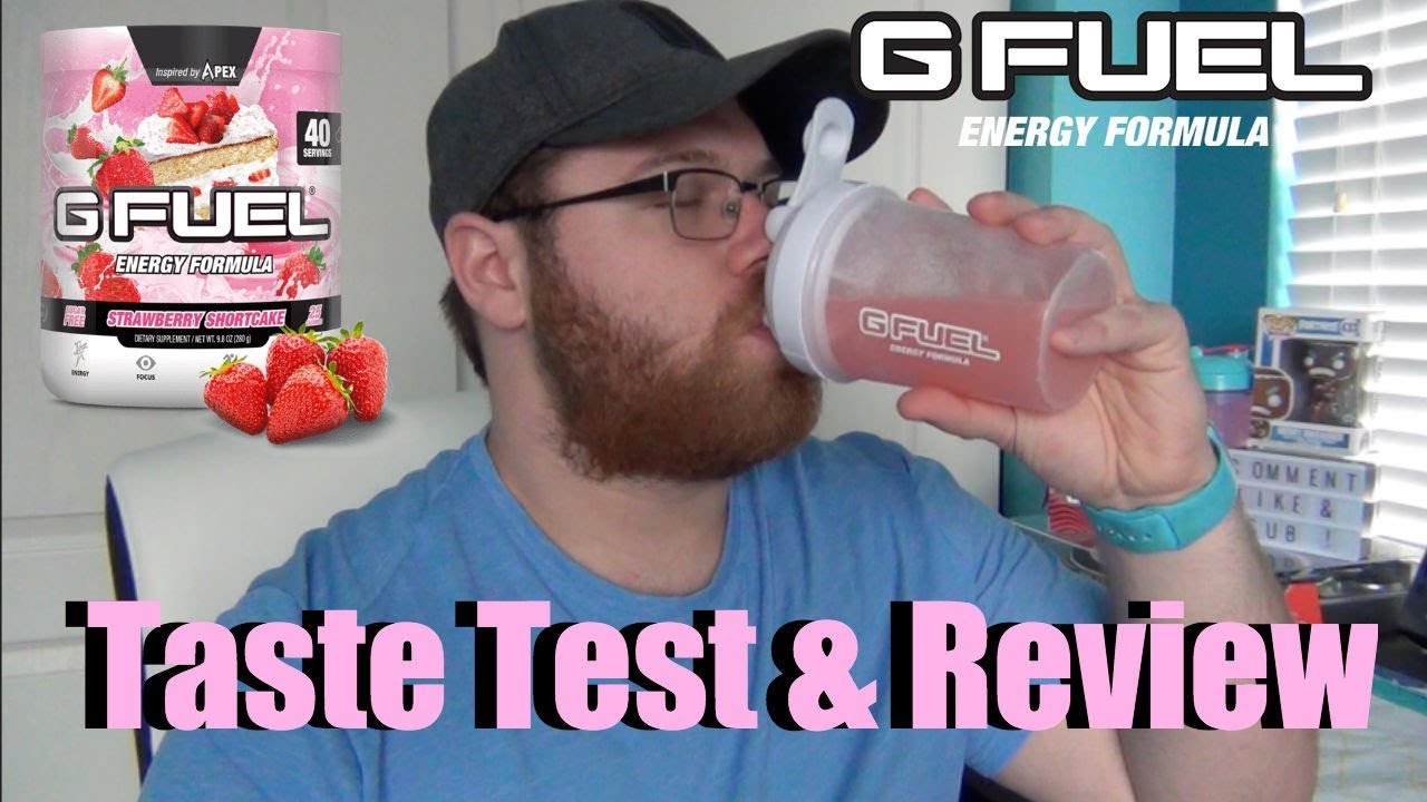 Strawberry Shortcake GFuel (Taste Test and Review) YouTube
