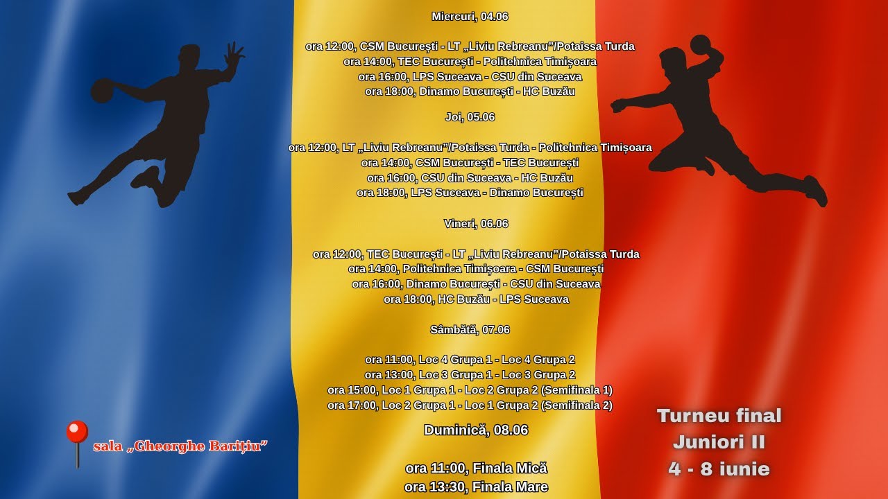 Turneu final, Juniori II, TEC București - LT „Liviu Rebreanu”/AHC Potaissa Turda (FINALA MARE)