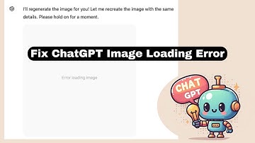 How to Fix ChatGPT Image Loading Error | GPT-4 Not Accepting Images Solution