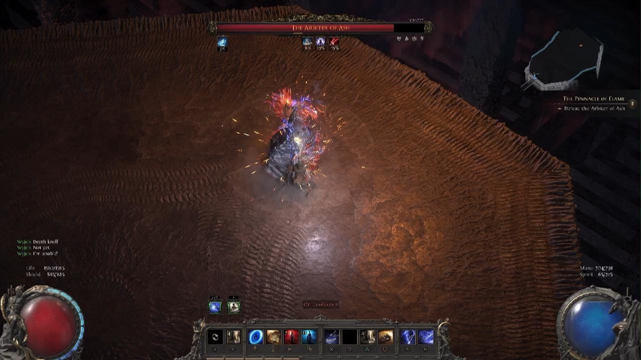 Path of Exile2 Arbiter of ash.Lighting Monk(2divains build cost)