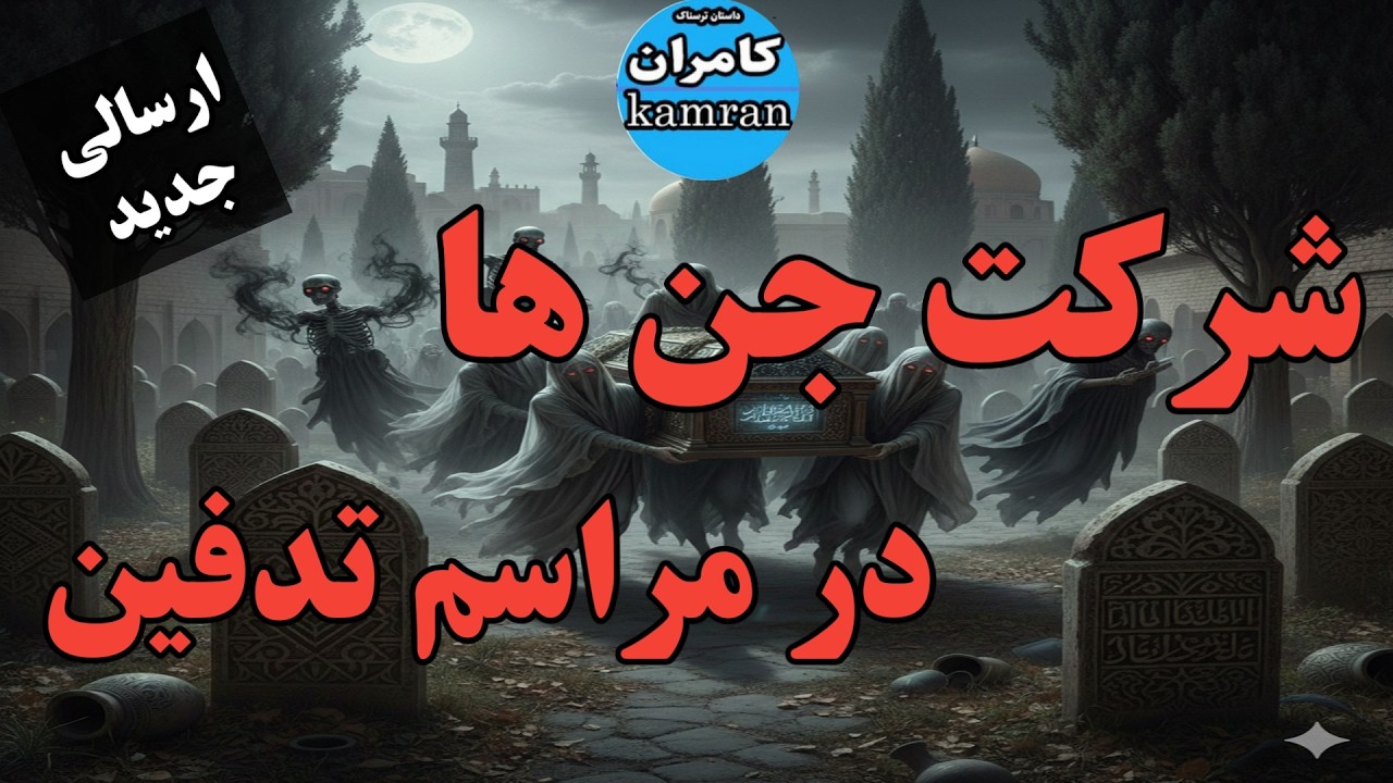داستان ترسناک : جن ها در مراسم تدفین