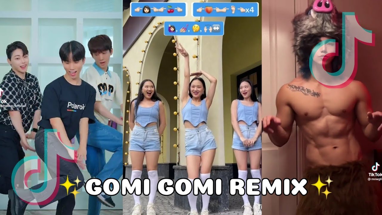 GOMI GOMI X HEAD SHOULDER KNEES AND TOES REMIX TIKTOK COMPILATION