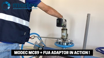 modec MC89 + FUA adaptor in action !
