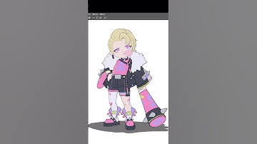 Color with me  #characterdesign#digitalart#speedpaint#drawing#howtodraw#drawprocess#art#colorconcept