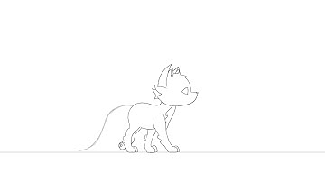 Lunie Walk Cycle WIP Imagine Dragons