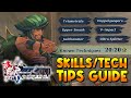 💡 HOW TO LEARN NEW SKILL/SPARK GLIMMER TECH 💡 Romancing Saga Minstrel Song Remastered