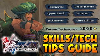💡 HOW TO LEARN NEW SKILL/SPARK GLIMMER TECH 💡 Romancing Saga Minstrel Song Remastered screenshot 1
