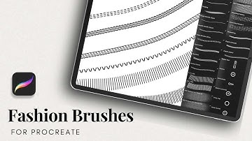 Fashion Procreate Brushes | Custom Brush Library for Designers