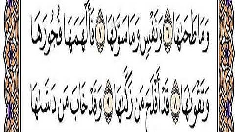 نهاوند المنشاوي سورة الشمس