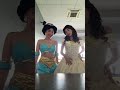 The dynamic duo #disney #characterperformer #cosplay #belle #jasmine #princess #disneyprincess