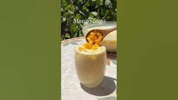 Mango Sago Recipe 🥭 Easy & Refreshing