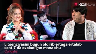 Qahqaha - Litsenziyasini bugun oldirib ertaga ertalab soat 7 da ovoladigan mana shu