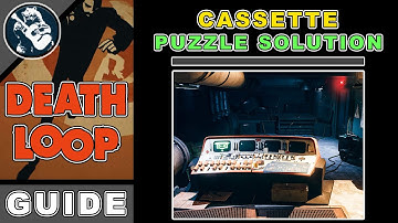 Solve Cassette Password Puzzle Using Fia Pictogram & All Pictograms Location | Deathloop Guide