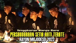 Renungan Malam Warga Baru Setia Hati TERATE 2022 || PSHT MOJODESO