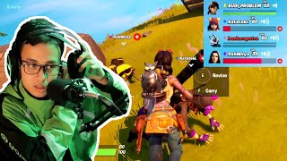 Gue Memang Paling Pro Di Squad Karena Kalian Semua Beban Wkwk - Fortnite Gameplay Indonesia