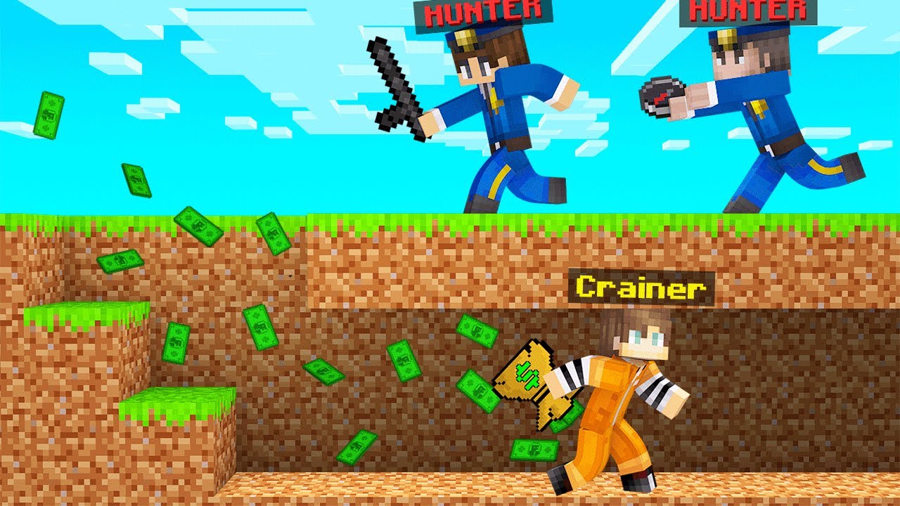 Cop Hunters Vs Robber Speedrunner In Minecraft Youtube Cop Hunters Vs Robber Speedrunner In Minecraft Youtube