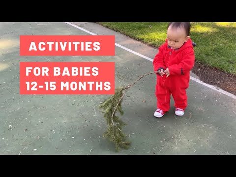 Activities for 12-15 Month Old Babies |  My One Year Old's Activities