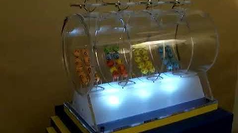 Mercury Pick 4 Lottery Machine