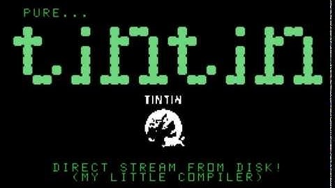 TINTIN on a TI 99/4a with MLC (my little compiler)