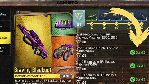 Call Of Duty Mobile Loot 3 Airdrops in BR Blackout Matches Task Complete