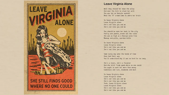 Tom Petty - Leave Virginia Alone (Official Lyric V...