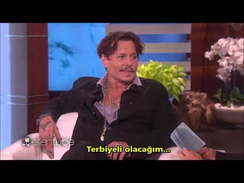 En Sevdiğin Küfür Nedir?Johnny Depp The Ellen Show'da Terleten Soruları Cevaplıyor! Türkçe Altyazılı