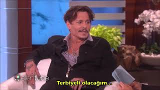 En Sevdiğin Küfür Nedir?Johnny Depp The Ellen Show'da Terleten Soruları Cevaplıyor! Türkçe Altyazılı