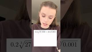 Try solving without a calculator. #mathematics #algebra #mathhelp #yourubeshorts
