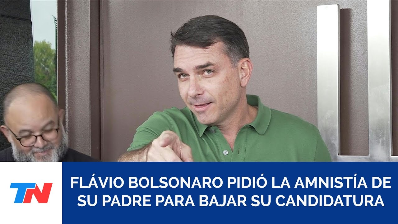 El hijo de Bolsonaro aseguró retiraría su precandidatura a presidente ...