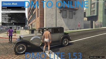Director Mode Online How to Bring Cars Online (Savewizard) Lite DMO 1.53
