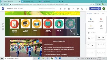 Membuat teks berjalan di google site