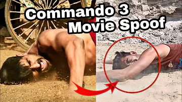 Commando 3 Movie Best Spoof Ever: Best Action Scene Ever | ft.vidyut jamwal Action/Ritesh Kumar