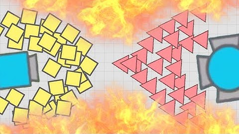 Diep.io Necromancer Or Overload Tank? (New Agar.io / Slither.io Game)