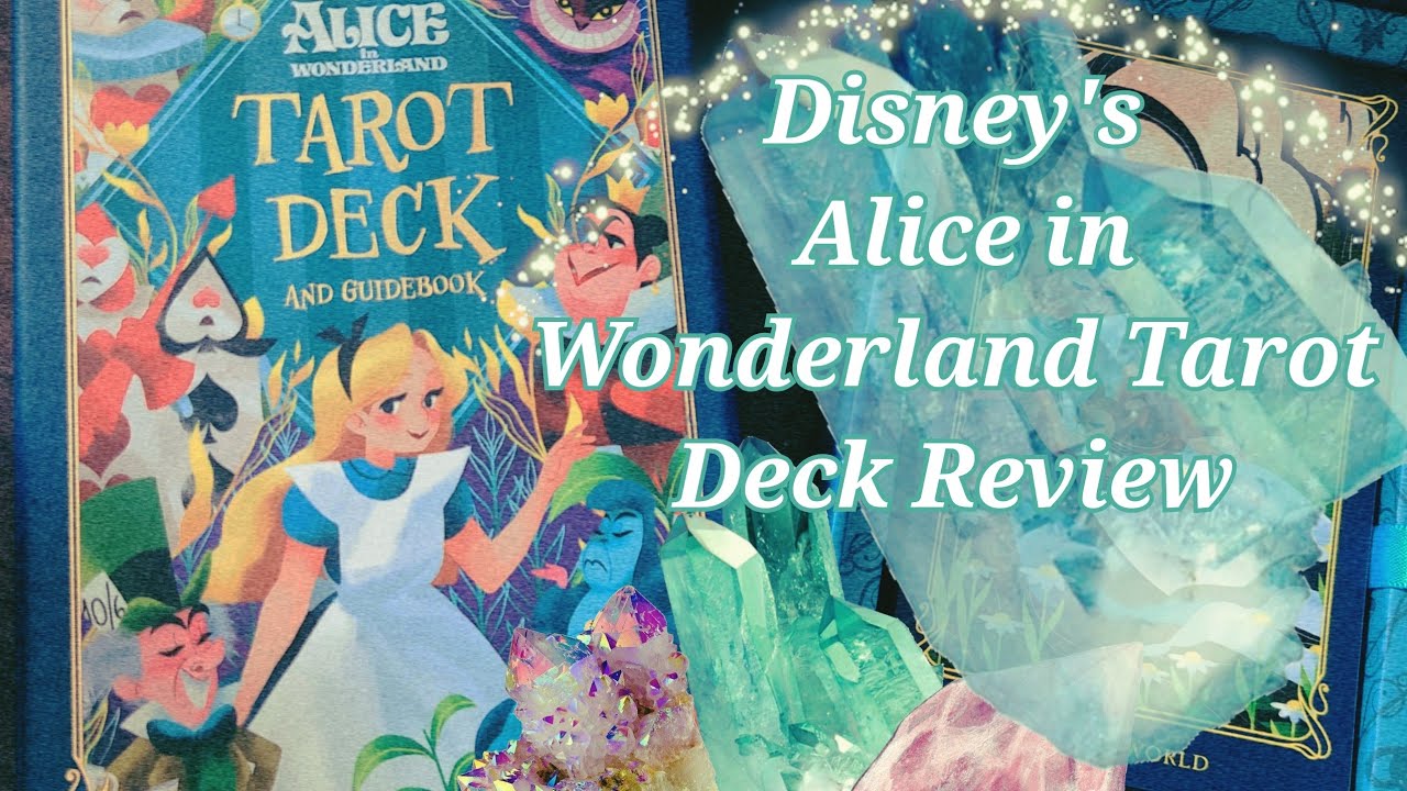 Alice in Wonderland Tarot Deck and Guidebook disney 