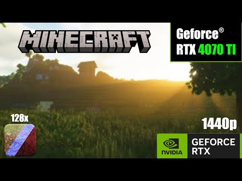 RTX 4070 TI Minecraft Patrix 128x