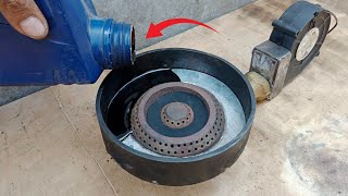 The manufacturer doesn't want you to know this! Make a waste oil burner stove hacks
