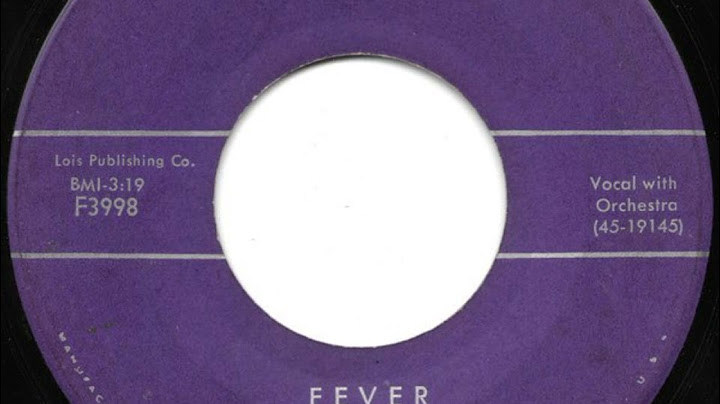 Fever Extended version - Extended performance video thumbnail