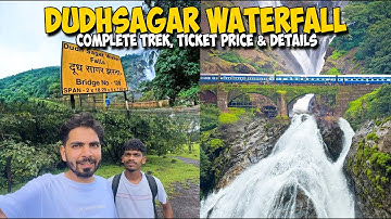 how to reach dudhsagar | Dudhsagar Trek Guide | Dudhsagar Goa Waterfall |