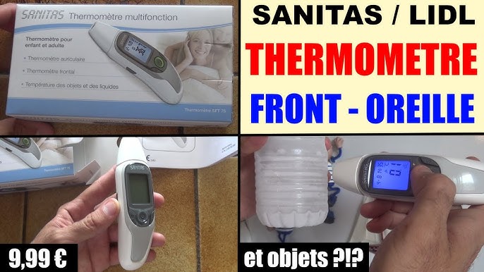 SANITAS THERMOMETER FROM LIDL...FULL REVIEW - YouTube