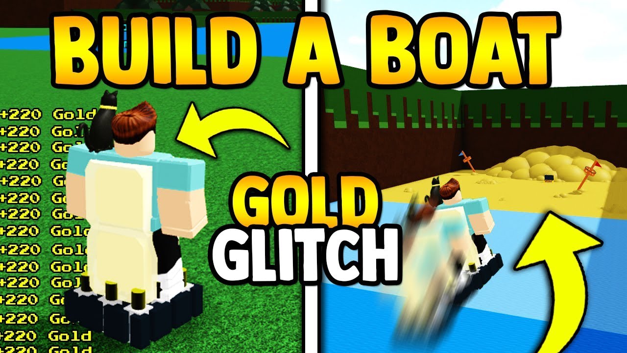 New Gold Glitch Top Secret Build A Boat For Treasure Roblox Youtube - build boat for treasure roblox